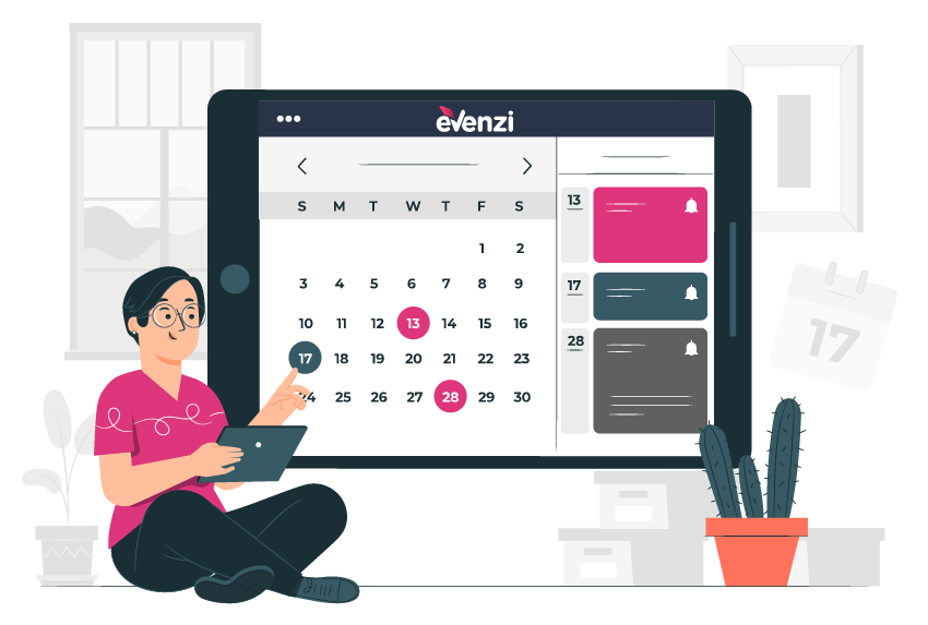 Crear evento Evenzi