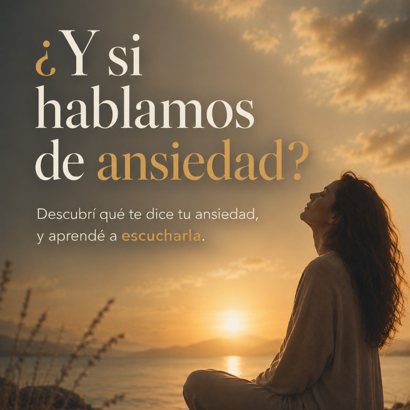 ¿Y si hablamos de ansiedad?